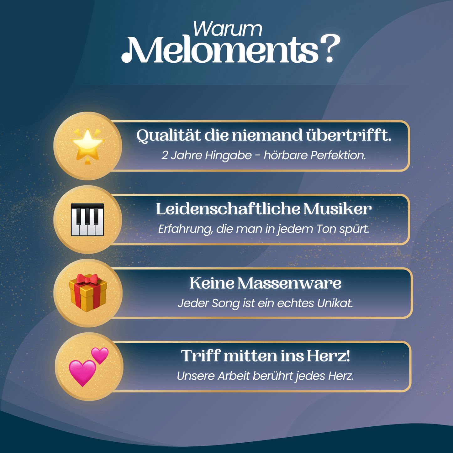 Professionell produzierter personalisierter Song