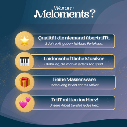 Professionell produzierter personalisierter Song