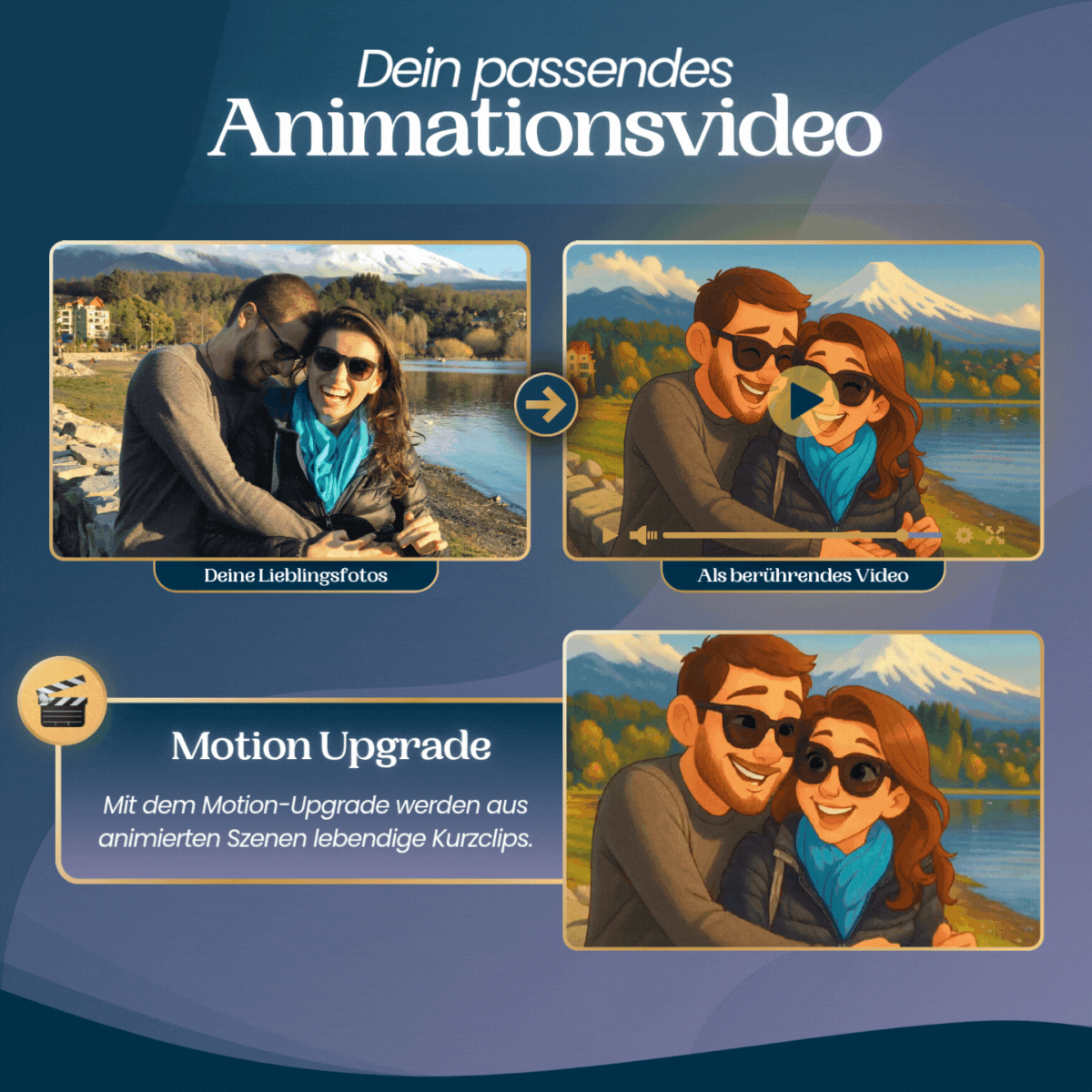 Video aus Bildern und Musik – personalisiert